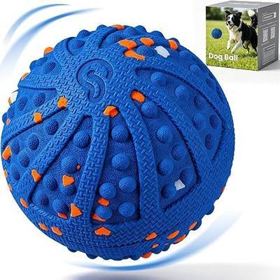 Interactive Dog Toys with Teeth-Friendly Bumps, 3 Modes, ETPU Material | Rechargeable Automatic Interactive Dog Balls for Medium and Large Dogs to Keep Them Busy