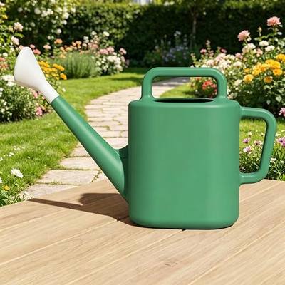 Watering Can 2 Gallon for Indoor Plants, Garden, Outdoor Plant House Flower | Gallon Large Long Spout with Sprinkler Head