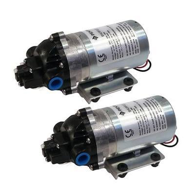 The ROP Shop Shurflo 8000-543-936 Diaphragm/Demand Water Transfer Pumps | 1.8 GPM, 12V, 60 psi, 2-Pack