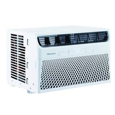 Hisense 8,000 BTU Window Air Conditioner with Wi-Fi and Remote, 350 Sq. Ft. | Wi-Fi, Fan, for Bedroom, Living Bedroom Home Rooms, up to 350 Sq.Ft.