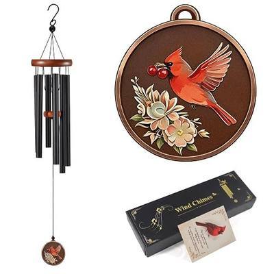 Memorial Wind Chimes for Outside, 36 Inch Sympathy Wind Chime Deep Tone, Outdoor Windchime for Garden Patio Yard Porch, Bereavement Gift for Mom Grandma Friends