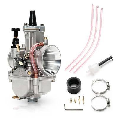 PWK 24mm Carburetor 50 to 100cc High Performance Universal Carburetor for 2T 4T Engine, Fits Motocross Motorcycle Dirt Bike Go Kart Scooter