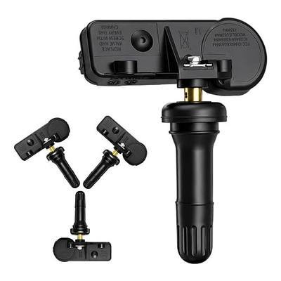 4-Pack GM TPMS Sensor, FIRSTOOL Pre-Programmed Tire Sensors, 315Mhz Tire Pressure Monitoring Sensor, TPMS Sensors Set of 4 Compatible with Chevy Silverado Buick Cadillac GMC Hummer Pontiac Saturn Saab