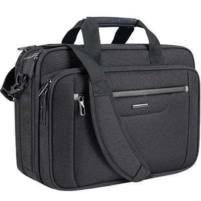VANKEAN 17.3" Expandable Waterproof Laptop Briefcase for Travel & Business