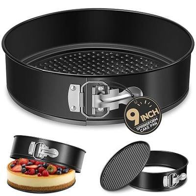 9 Inch Springform Pan, Nonstick, Leakproof, Removable Bottom | Cheesecake Pan, Easy Release, Removable Base, for Baking Cakes and Desserts