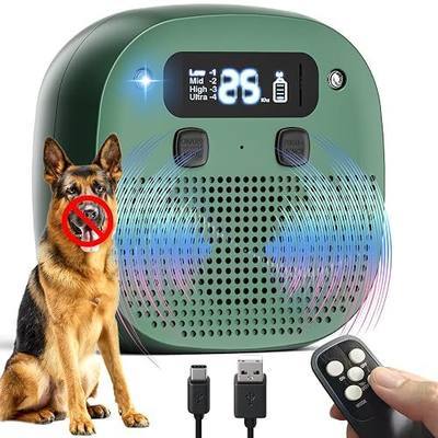 Anti Barking Device, Rechargeable Ultrasonic Dog Barking Deterrent Devices | Anti Barking Device for Dogs, 50Ft Waterproof Barking Dog Deterrent Bark Box for Outdoor & Indoor, Safe Barking Silence