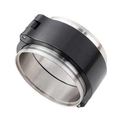 3 Inch Quick Release V-Band Clamp, Stainless Steel Welded Ferrules 3"/76mm Quick-Connect Intake Intercooler Pipe