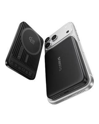 Baseus Picogo AM71 Ultra Slim 10000mAh Qi2.2 Power Bank, 25W Wireless | Magnetic Portable Charger, 30W USB-C Fast Charging, 0.58" slim, Travel Essential, for iPhone 17/16/15/14/13 Series