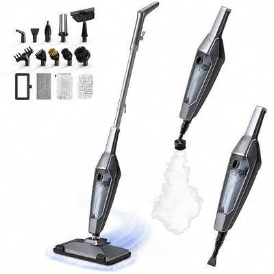 SENMO Steam Mop for Home, 14-in-1 Steam Cleaner with Upgraded Mop Pads*2 | Fast Heating to 228°F, Dual Steam Modes and Detachable Handheld Cleaner for Hardwood, Tile, Laminate, Carpet and More