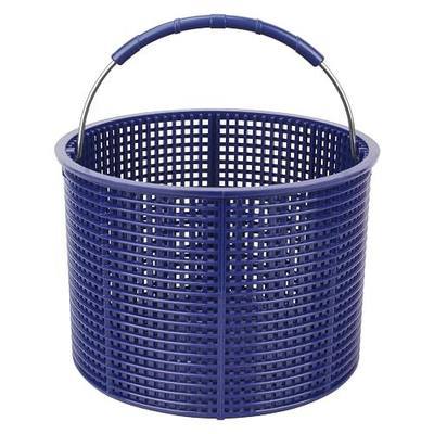 2026 New Model Blue SPX1082CA 7" Pool Skimmer Basket for Hayward SP1082 | Replaces SP1083/SP1084/SP1085/SP1086/SP1075 Series & Aladdin B-152 Skimmers, 316 Stainless Steel Handle with Rubber Grip