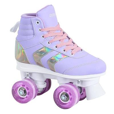 Nattork Roller Skates for Girls Boys Women Colorful with High-Rebound Wheels, Men Outdoor Indoor Fun Quad-Skates for Beginner Rink Skates