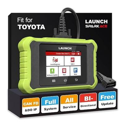 LAUNCH Creader Elite X500 OBD2 Scanner for Toyota Lexus | Full System Bi-Directional Scan Tool, All Reset Service Code Reader, Auto VIN, Lifetime Free Update