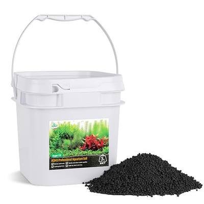 Premium Upgraded Aquarium Soil, 1-5mm Nutrient-Rich Water Grass Mud for Planted Tanks, Dust-Free & No Rinse, Safe for Fish & Shrimp (6.6 Pounds)