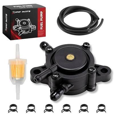 Lawn Mower Fuel Pump 808656 Compatible with Briggs & Stratton Kohler Kawasaki John Deere Riding Lawn Mower, Yamaha Golf Cart, Small Engine, Garden Tractor, Replaces 808492 49040-7001 2439316