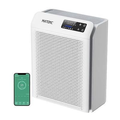 Air Purifier for Home Bedroom Large Rooms Up to 3500 ft², Smart APP Control | HEPA Air Purifier with AQI Display, Ultra-Quiet Sleep Mode & Auto Mode, Air Cleaner for Pet Hair,Dust, Pollen,Odors