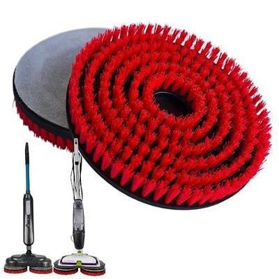 3897A Spin Mop Brush Heads Replacement Pads for Bissell Spinwave Steam Mop 20393,20399,2124, 2039A, 23157, 23159, 3897A, 3712 - Hard Floor Cleaning Scrub Pads