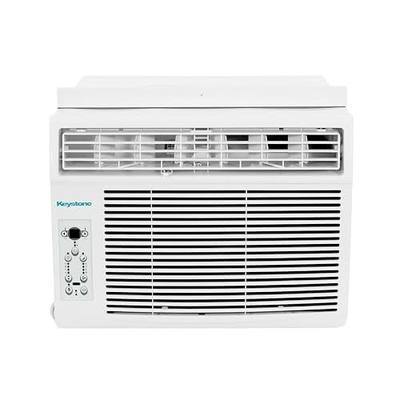 Keystone 8,000 BTU Window Air Conditioner for Living Room up to 350 Sq. Ft. | Remote Control, for Apartment, Living Room, Bathroom, Small-Medium Rooms up to 350 Sq.Ft.