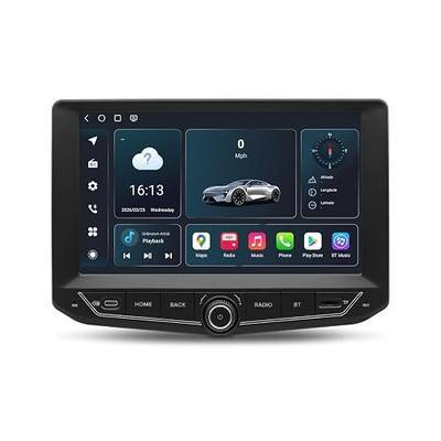 Android 15 Car Radio for Jeep Wrangler JK 2011-2017, 9" QLED IPS Touch Screen, Qualcomm 8-Core 8+128G, Wireless CarPlay/Android Auto, GPS, 4G LTE, WiFi 6 & Bluetooth 5.1