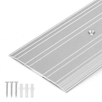 Door Threshold, Heavy Duty Aluminum Transition Strip, 36"L x 3"W Thicken Floor Transition Strip Doors, Non-Slip Transition Strip for Indoor and Outdoor Doorway Decoration Protector