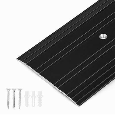 Door Threshold, Heavy Duty Aluminum Transition Strip, 36" L x 3" W Thicken Floor Transition Strip Doors, Non-Slip Transition Strip for Indoor and Outdoor Doorway Decoration Protector