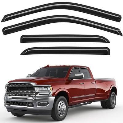 Window Rain Guards for Dodge Ram 1500 2009-2024&Ram 2500/3500 2010-2025 | Extra Durable, Window Deflectors, Window Visors, Vent Shades, Vent Visors, Accessories