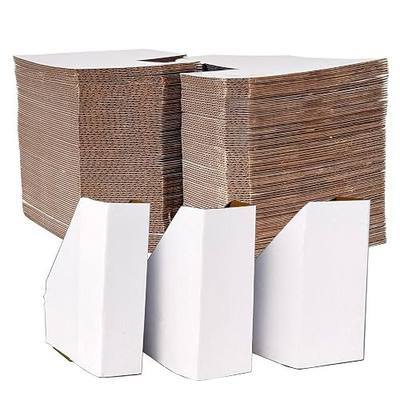170 Pack Adjustable Cardboard Corner Protectors, Fits 1",1.5",2.1" Frames, Multipurpose Edge Protector for Shipping Paintings, Picture Corners and Book Corner Protection