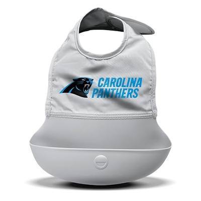 Smilo Silicone Bib - Officially Licensed NFL Fabric & Silicone Baby Bib with Crumb Catcher for Babies and Toddlers