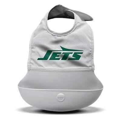 Smilo Silicone Bib - Officially Licensed NFL Fabric & Silicone Baby Bib with Crumb Catcher for Babies and Toddlers