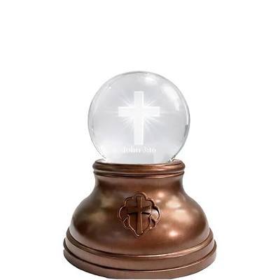 KJV Audio Bible Night Light Player, Christian Gift with Warm Glow | Full KJV Bible audio with verses, Psalms, prayers & hymns, John 3:16 warm glow, rechargeable use, and no Wi-Fi needed.
