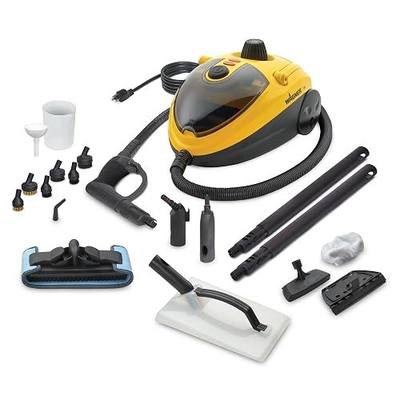 Wagner Spraytech 2494184 915e On-Demand Steam Cleaner & Wallpaper Removal, Multipurpose Power Steamer, 18 Attachments Included (Some Pieces Included in Storage Compartment) For Floor