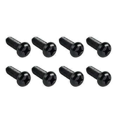 8PCS M6-1.0 x 20mm Car License Plate Screws,Stainless Steel Cars License Plate Bolts Screws as Replacement Parts,Pan Head Cars Licence Plates Screw Set Car Accessories (M6-1.0 * 20mm)