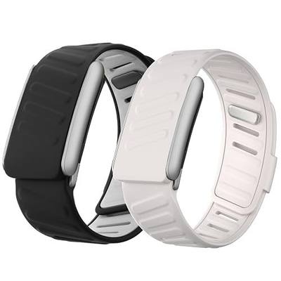 Silicone Replacement Band 2 Pack Compatible with WHOOP 5.0, One, Peak & Life, Soft Comfortable Sweatproof Strap, (Not Compatible with Gen 4)