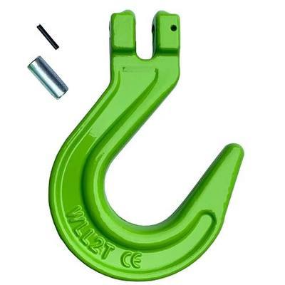 Lyplus 5/16" G80 Clevis Foundry Hook, 4410 LBS WLL for Towing & Rigging | Forged G80 Alloy Steel with 4410 LBS WLL. Built for towing, recovery, lifting and industrial rigging.