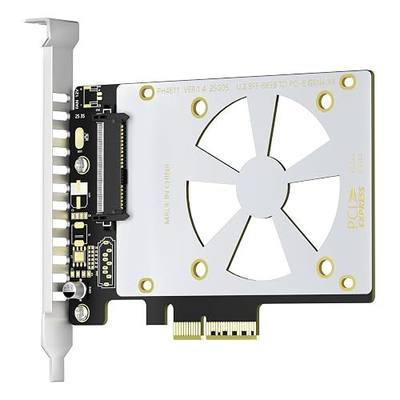 PCIe 4.0 X4 to U.2 NVMe SSD Adapter for 2.5 Inch SFF-8639