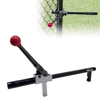 Chain Link Fence Stretcher Tool, 9.3” Ratchet Travel Chain Tensioner | Heavy-Duty Wire Puller Tightener, 5° Tilted Base with Non-Slip Grip for Farm Ranch Yard, Fence Installation&Repair