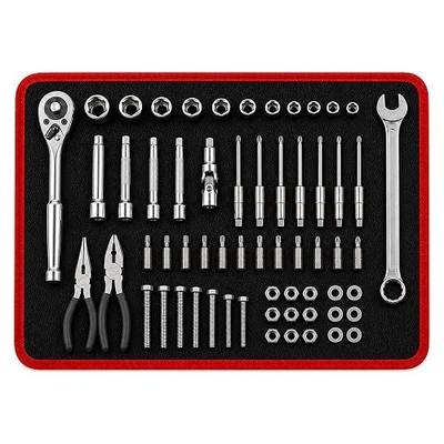 Magnetic Tool Mat, Flexible Magnetic Parts Holder with Double-Sided Grip, PVC Non-Slip Tool Tray Pad for Screws, Bolts, Garage, Workshop and Auto Repair