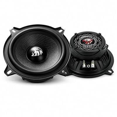 5.25 Car Speakers, 450W Peak 2 Pack 5 1/4 Inch Mid Bass Woofer Speakers, 4 Ohm 5.25 Inch Car Door Audio Speakers with Carbon Fiber Composite Cone, Deep Bass & Clear Mids