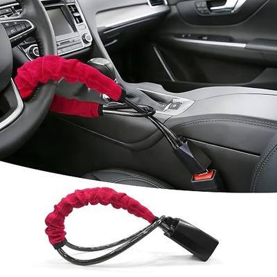 Car Steering Wheel Lock Anti-Theft Device, Seat Belt Lock, Steering Wheel Locks for Cars, Easy Installation, Universal Security Device