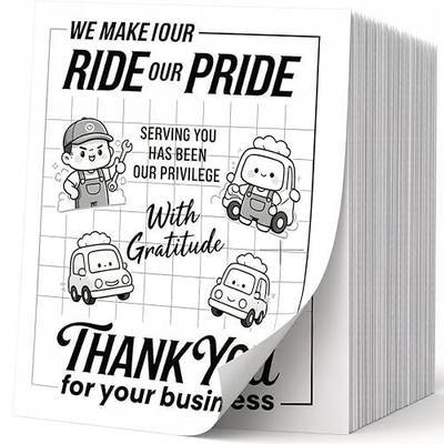 100Pcs Disposable Car Paper Floor Mats, Paper Mats for Car Detailing for Auto Detailing, Repair & Wash - White Vehicle Interior Protection 16x20 Inch