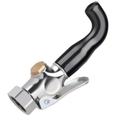 Hromee Gas Station Radiator Water Faucet with Bib Rubber Nozzle | 1/4” NPT Rubber Filler Spout and Garden Hose Female Inlet and 3/4" NPT Garden Adapter