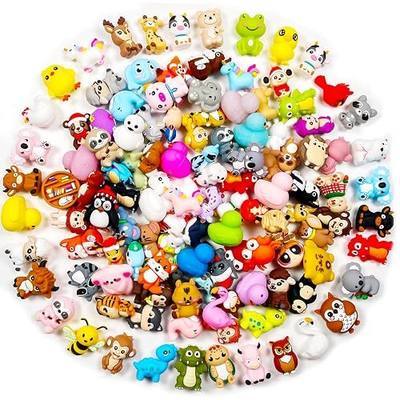 Random 20 Pcs 3D Animal Silicone Focal Beads Pens Beads Bulk for Beadable Keychain DIY Crafts Necklace Bracelet Phone Chain Charms Jewelry Making