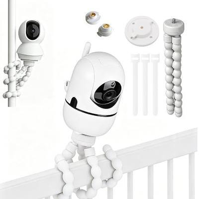 Flexible Octopus Camera Tripod Stand with HelloBaby HB6550/ HB6560/ HB65/ HB40/ HB6339/ HB66, ANMEATE SM935E Monitor,with Base for TP-Link Tapo C200 C210 C220,No Drilling Universal Holder