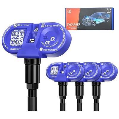 TPMS Sensor, 4 Pcs Bluetooth Tire Pressure Sensor for 2020-2025 Tesla Model 3, Model Y, Model S, Model X Tire Sensor Replacement, Replacement OE# 1490701-00-B, 1490701-01-B, 1490701-01-C
