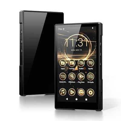 Luoran MP3 Player with Bluetooth and WiFi, 5" HD Touchscreen | Android 14 MP4 Music Player with Spotify, Play Store