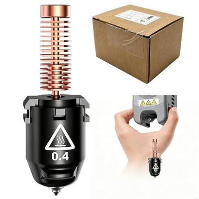 1 PK Original 0.4mm AD5M Nozzle for Flashforge AD5M/AD5M Pro, 280℃ AD5M High Flow Hotend with 32mm³/s and 3-Second Quick Release, OEM Replacement Part for flashforge AD5M Accessories