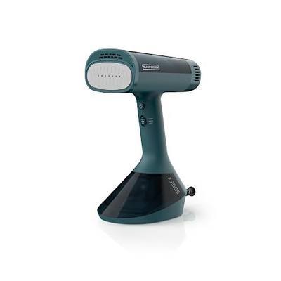 BLACK+DECKER™ VacuSteam™ Handheld Garment Steamer, Clothes Steamer, 1400W, Suction + Steam Technology, Ceramic Press Plate, 22 g/min, 3 Modes, Fast Heat-Up, 200ml Tank, Auto Shut-Off, Travel Friendly