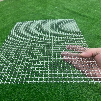 24"x16"304 Stainless Steel Wire Mesh 20 Gauge Snake Woven Mesh 1/5" Holes(About 5mm) Vent Screen Mesh Bug Screen Stainless Steel Mesh Screen Metal Grate Window Screen Pet Screen Grill Mesh