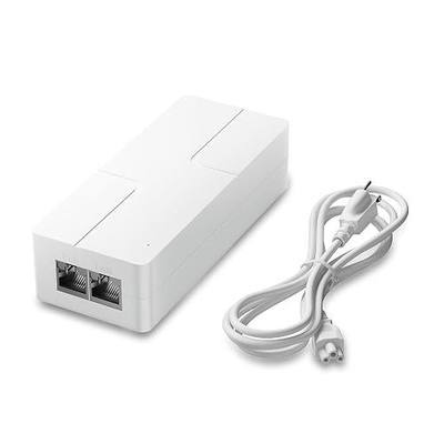 2.5G PoE+ Injector, 30W IEEE 802.3af/at Injector Adapter, 100/1000/2500Mbps, Up to 100m(328ft) Transmission, Plug & Play, Wall Mountable for IP Camera, AP, IP Phone