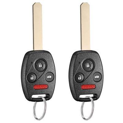 2 Pcs Smart Key Fob Replacement Fits for Honda Civic 2006 2007 2008 2009 2010 2011 2012 2013 Mdx 2007-2013 Car Keyless Entry Remote N5F-S0084A N5F-A05TAA 72147-THR-A51 315 Mhz