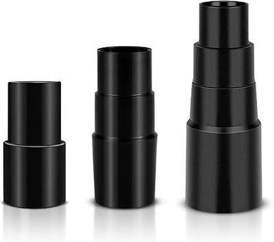 Vacuum Hose Adapter 3PCS 1-1/4", 1-3/8" & 1-1/2" Wet Dry Vacuum Connector | Multi-size Premium ABS Material